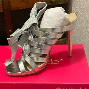 Woman’s Fancy Sandal Heels - Size 8.5